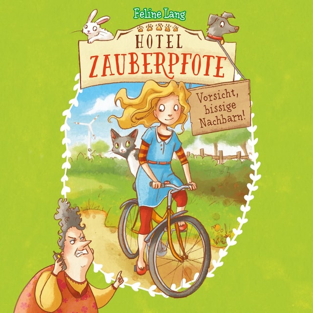 Book cover for Hotel Zauberpfote 1: Vorsicht, bissige Nachbarn!