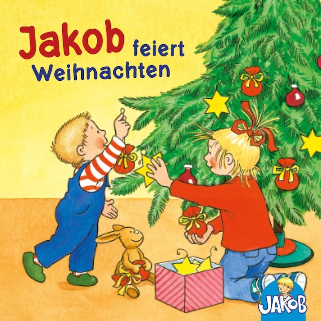 Book cover for Jakob feiert Weihnachten (Jakob, der kleine Bruder von Conni)