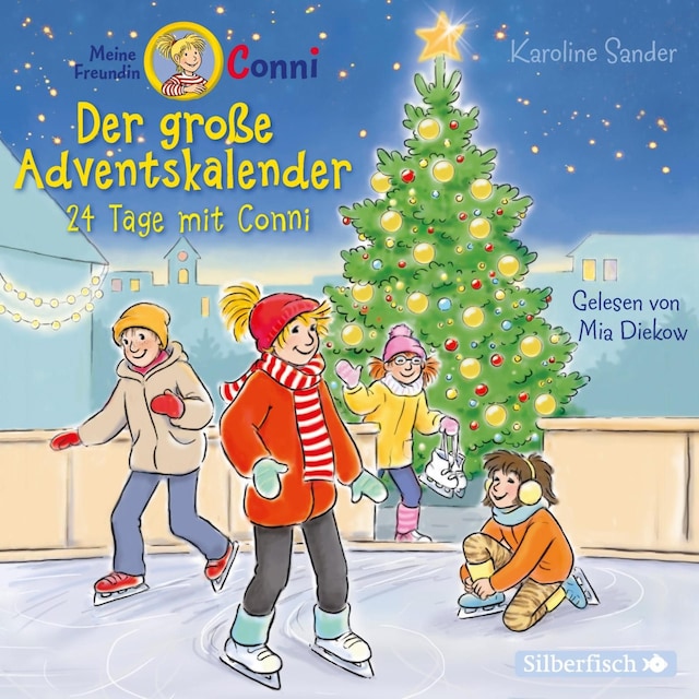 Portada de libro para Der große Adventskalender  (Meine Freundin Conni - ab 6)