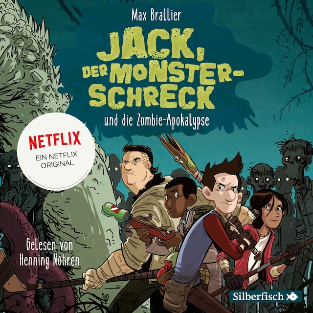 Portada de libro para Jack, der Monsterschreck 1: Jack, der Monsterschreck, und die Zombie-Apokalypse