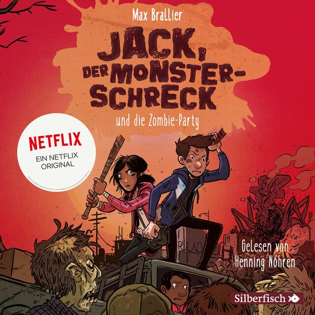 Okładka książki dla Jack, der Monsterschreck 2: Jack, der Monsterschreck, und die Zombie-Party
