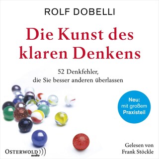Die Kunst des klaren Denkens als Hörbuch