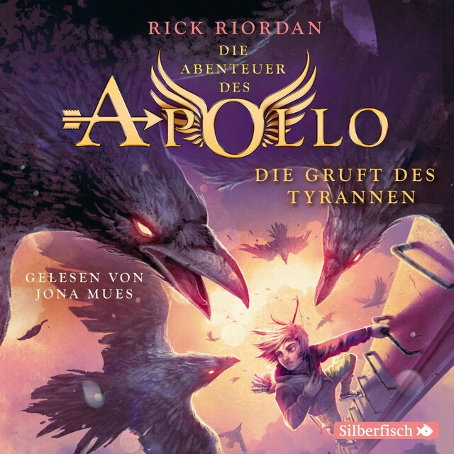 Book cover for Die Abenteuer des Apollo  4: Die Gruft des Tyrannen