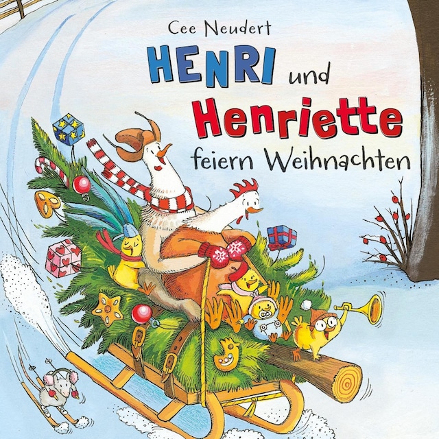 Portada de libro para Henri und Henriette: Henri und Henriette feiern Weihnachten