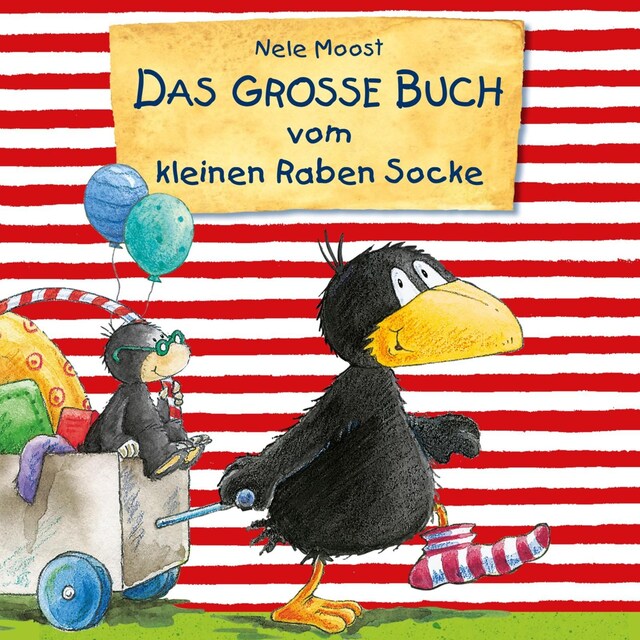Okładka książki dla Der kleine Rabe Socke - Lesungen: Das große Buch vom kleinen Raben Socke