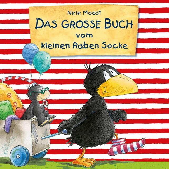 Boekomslag van Der kleine Rabe Socke - Lesungen: Das große Buch vom kleinen Raben Socke