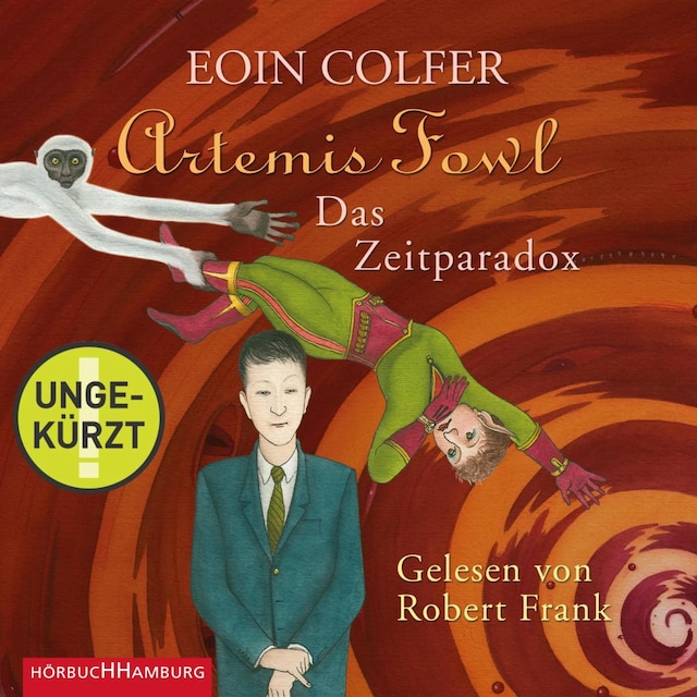 Okładka książki dla Artemis Fowl - Das Zeitparadox (Ein Artemis-Fowl-Roman 6)