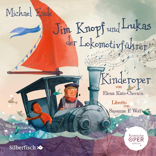 Buchcover für Jim Knopf und Lukas der Lokomotivführer - Kinderoper