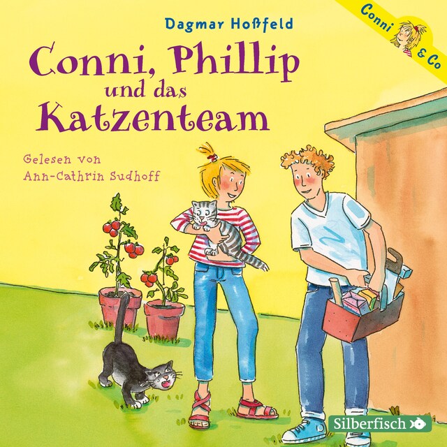 Buchcover für Conni & Co 16: Conni, Phillip und das Katzenteam