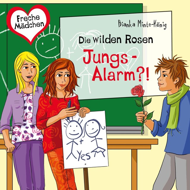 Portada de libro para Freche Mädchen: Die Wilden Rosen: Jungs-Alarm?!