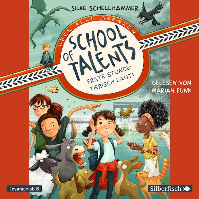 Boekomslag van School of Talents 1: Erste Stunde: Tierisch laut!