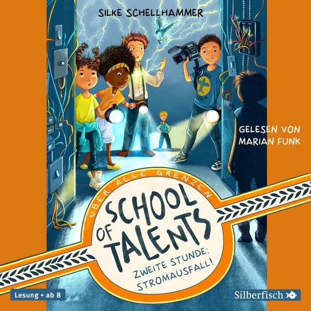 Boekomslag van School of Talents 2: Zweite Stunde: Stromausfall!
