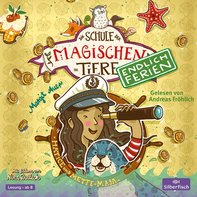 Book cover for Die Schule der magischen Tiere - Endlich Ferien 6: Hatice und Mette-Maja