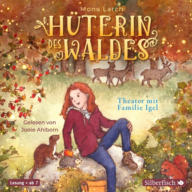 Book cover for Hüterin des Waldes 3: Theater mit Familie Igel