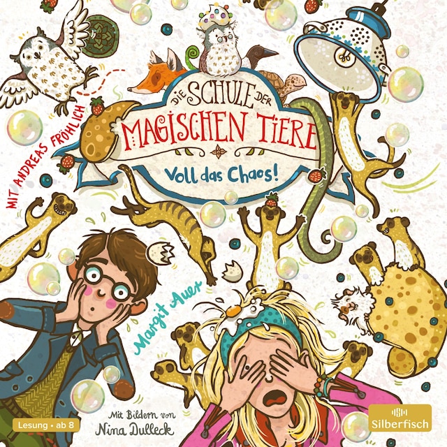 Book cover for Die Schule der magischen Tiere 12: Voll das Chaos!