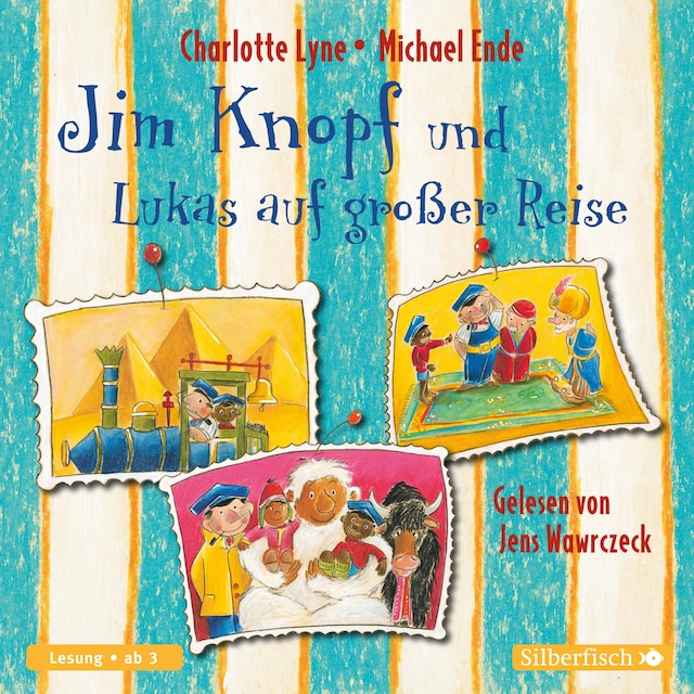 Portada de libro para Jim Knopf und Lukas auf großer Reise