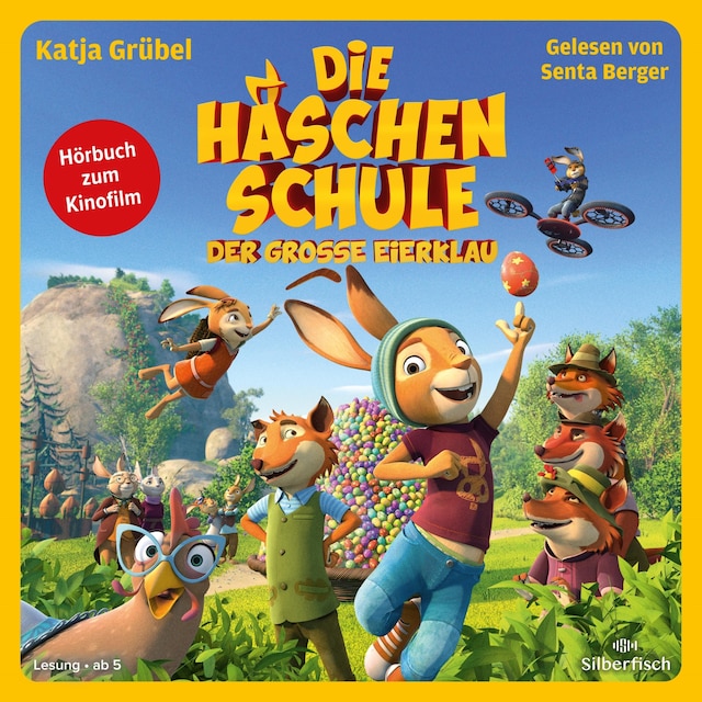 Book cover for Die Häschenschule - Der große Eierklau