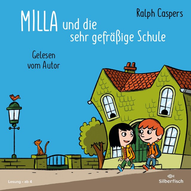 Couverture de livre pour Milla und die sehr gefräßige Schule