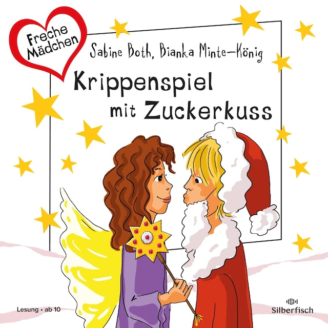 Okładka książki dla Freche Mädchen: Krippenspiel mit Zuckerkuss