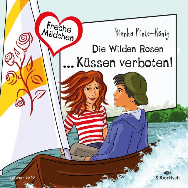 Book cover for Freche Mädchen: Die Wilden Rosen ... Küssen verboten!