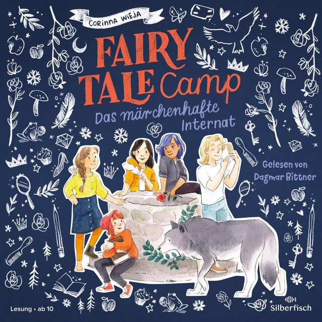 Kirjankansi teokselle Fairy Tale Camp 1: Das märchenhafte Internat
