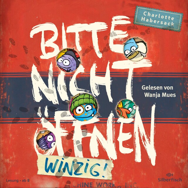 Bitte nicht öffnen 7: Winzig! Book cover for Bitte nicht öffnen 7: Winzig!