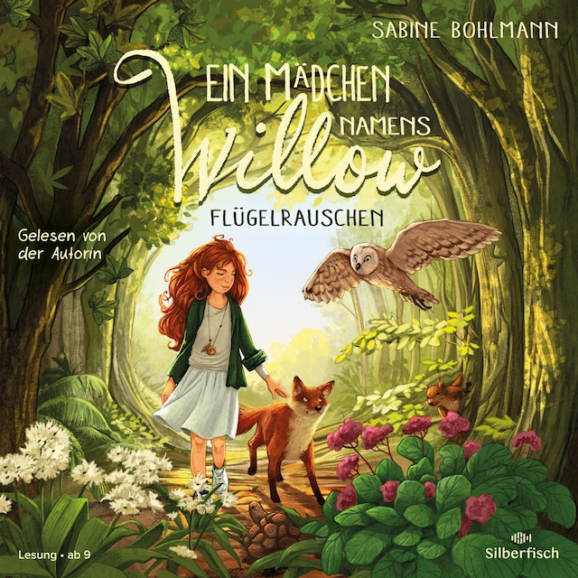 Couverture de livre pour Ein Mädchen namens Willow 3: Flügelrauschen