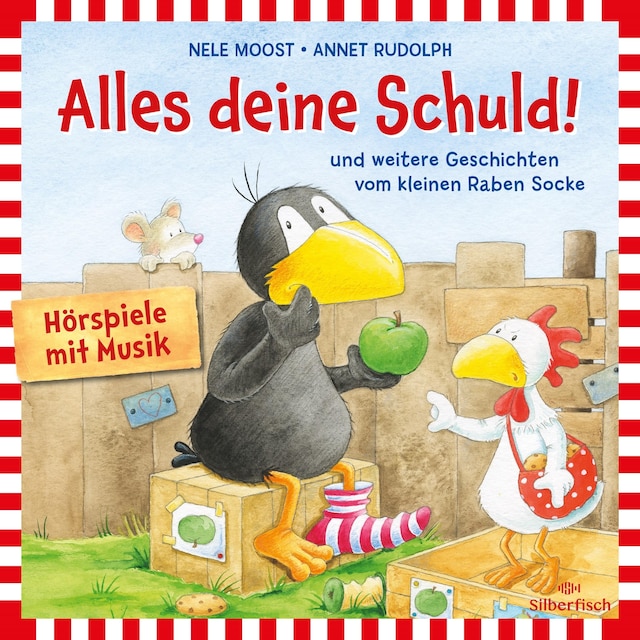 Buchcover für Alles deine Schuld! (Der kleine Rabe Socke)