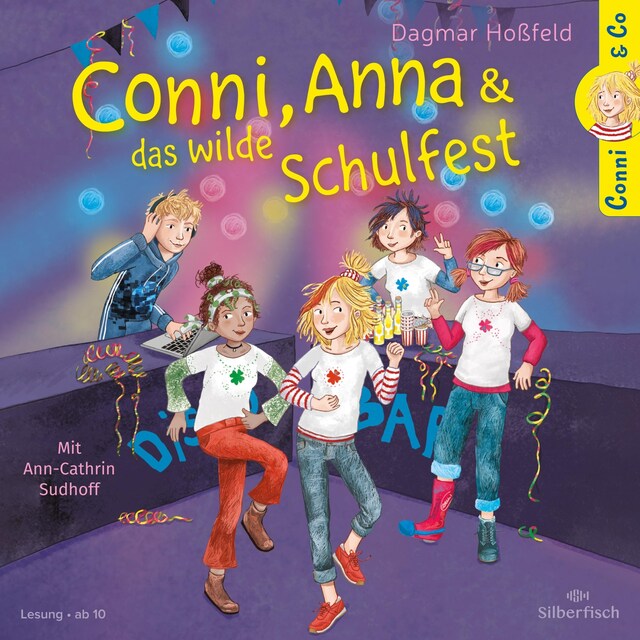 Book cover for Conni & Co 4: Conni, Anna und das wilde Schulfest