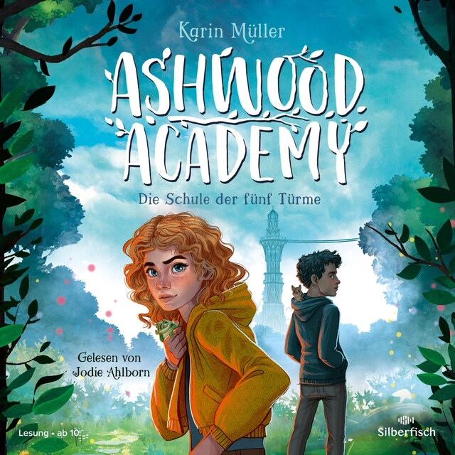 Boekomslag van Ashwood Academy – Die Schule der fünf Türme (Ashwood Academy 1)