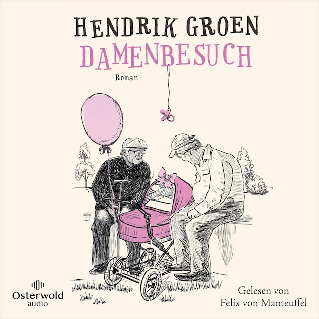 Couverture de livre pour Damenbesuch (Hendrik Groen 0)