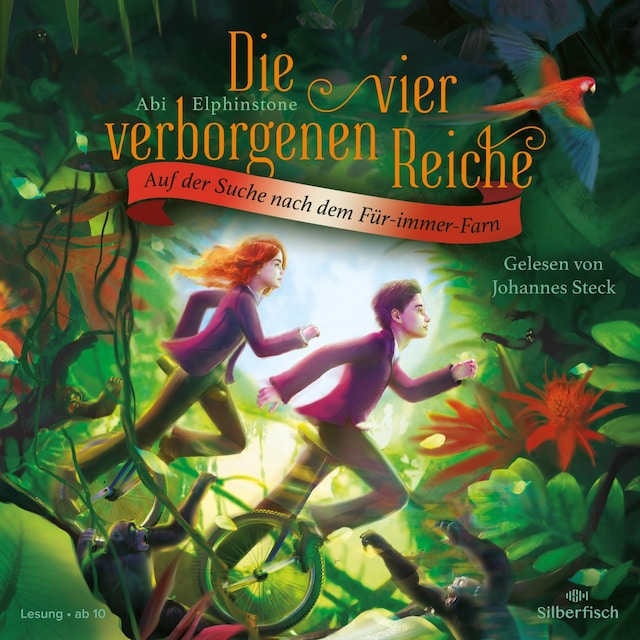 Copertina del libro per Die vier verborgenen Reiche 2: Auf der Suche nach dem Für-immer-Farn