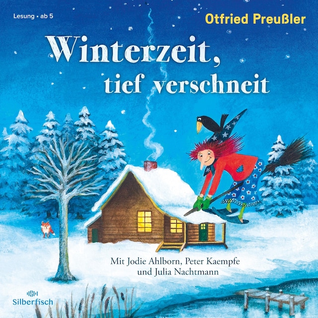 Buchcover für Winterzeit, tief verschneit