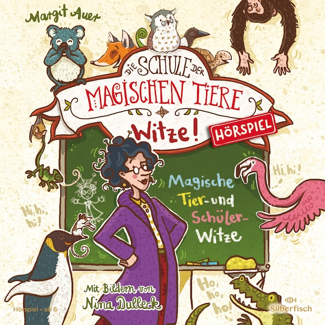 Book cover for Die Schule der magischen Tiere - Hörspiele: Witze!