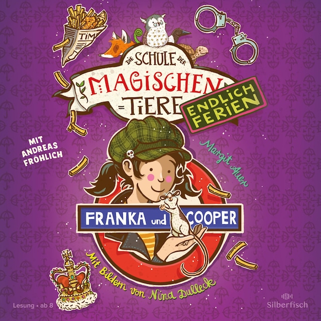 Book cover for Die Schule der magischen Tiere - Endlich Ferien 8: Franka und Cooper
