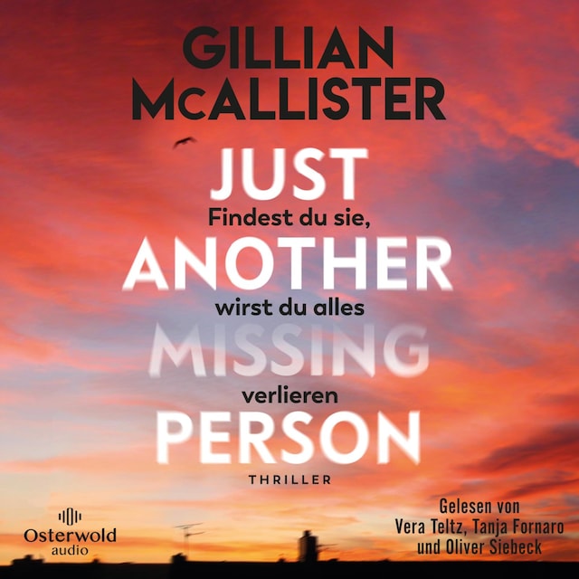 Book cover for Just Another Missing Person – Findest du sie, wirst du alles verlieren