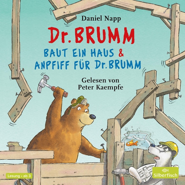 Portada de libro para Dr. Brumm baut ein Haus / Anpfiff für Dr. Brumm (Dr. Brumm)