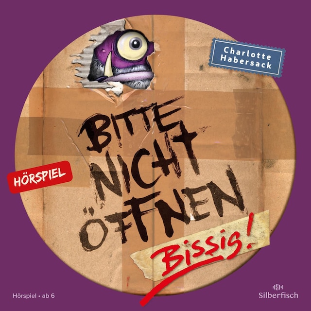 Book cover for Bitte nicht öffnen - Hörspiele 1: Bissig! Das Hörspiel
