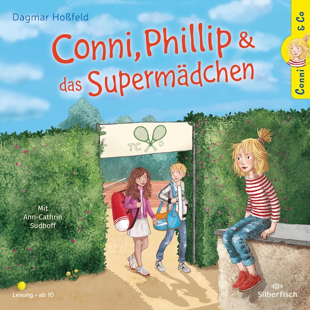 Kirjankansi teokselle Conni & Co 7: Conni, Phillip und das Supermädchen