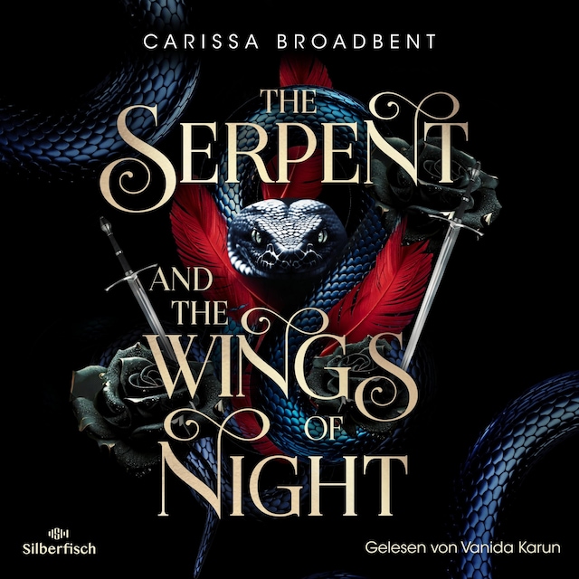 Boekomslag van Crowns of Nyaxia 1: The Serpent and the Wings of Night