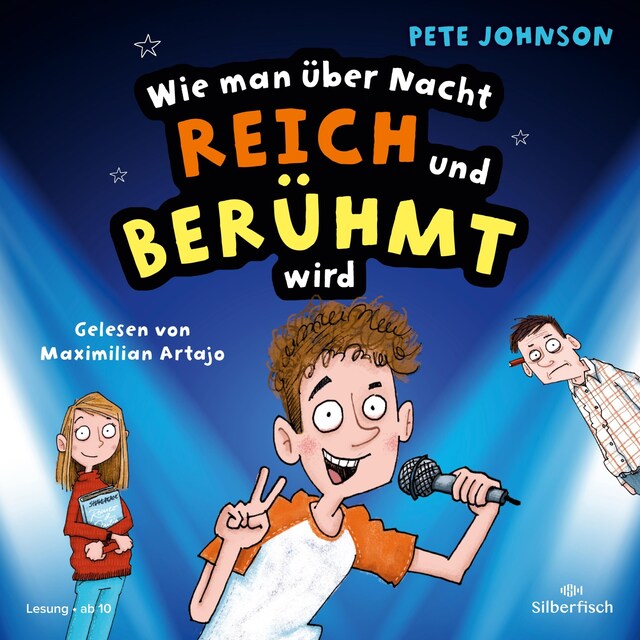 Couverture de livre pour Wie man über Nacht reich und berühmt wird