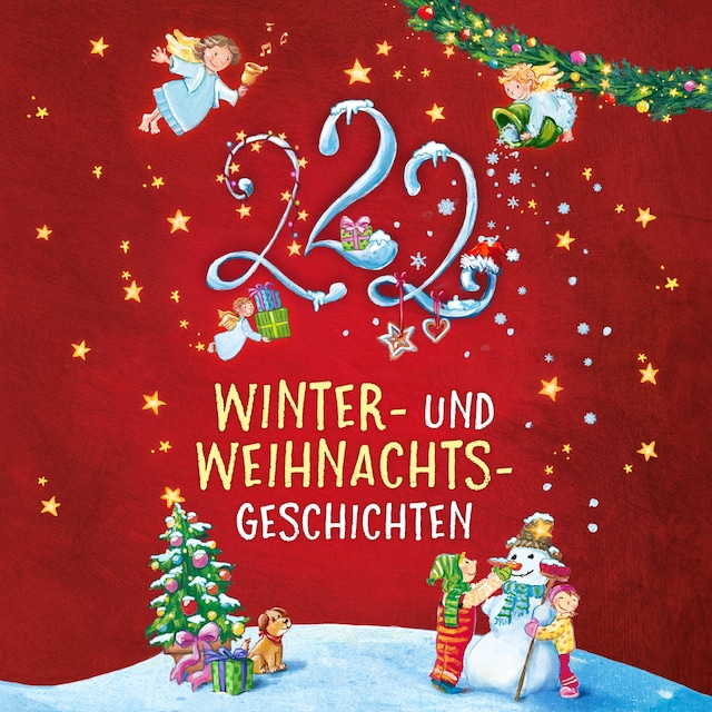 Couverture de livre pour Einschlafgeschichten: 222 Winter- und Weihnachtsgeschichten