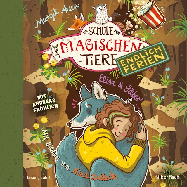Book cover for Die Schule der magischen Tiere - Endlich Ferien 9: Elisa und Silber