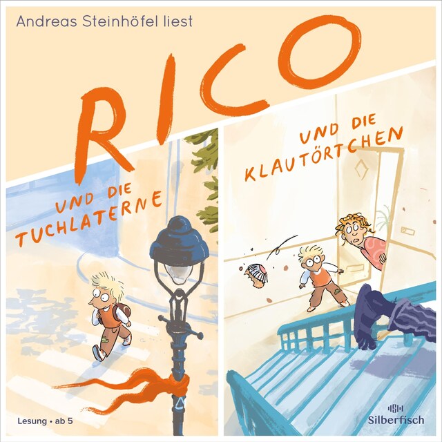 Book cover for Rico und die Tuchlaterne und Rico und die Klautörtchen
