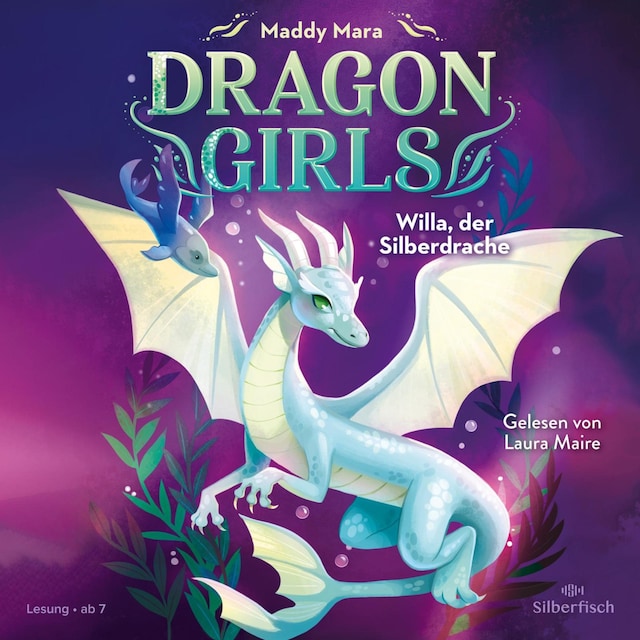 Book cover for Dragon Girls 2: Dragon Girls – Willa, der Silberdrache