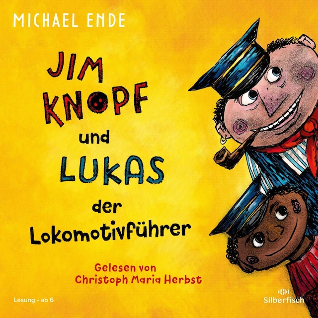 Couverture de livre pour Jim Knopf: Jim Knopf und Lukas der Lokomotivführer