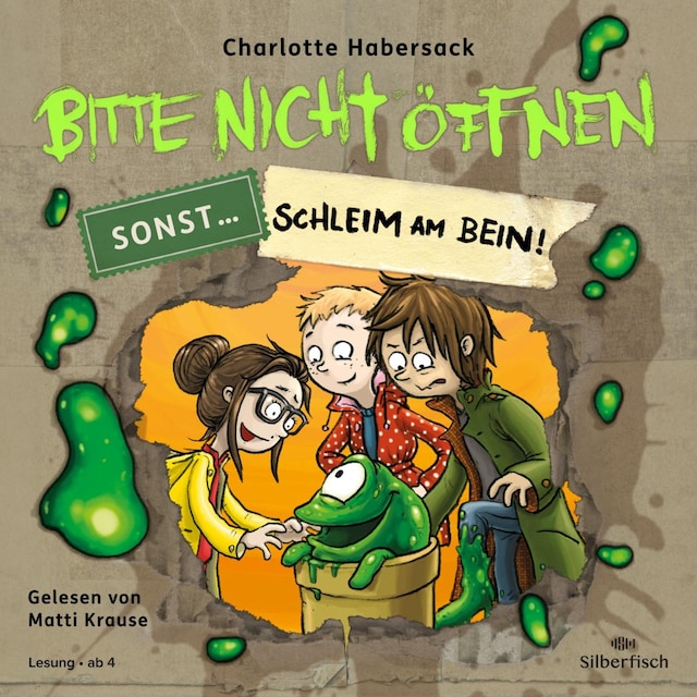 Okładka książki dla Bitte nicht öffnen, sonst ... 2: Schleim am Bein!