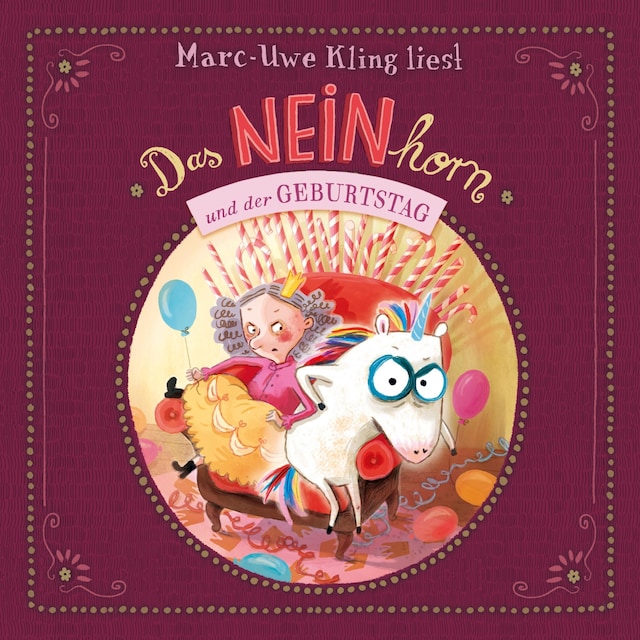 Book cover for Das NEINhorn und der Geburtstag