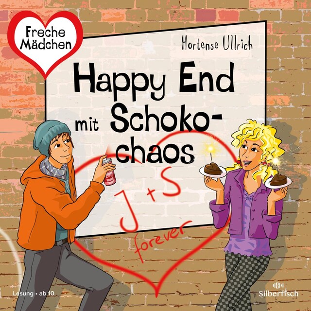 Kirjankansi teokselle Freche Mädchen: Happy End mit Schokochaos