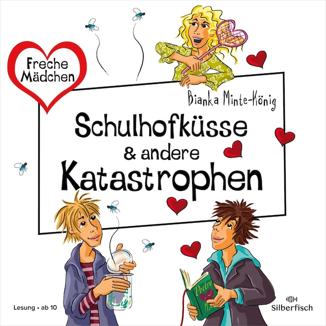 Kirjankansi teokselle Freche Mädchen: Schulhofküsse & andere Katastrophen